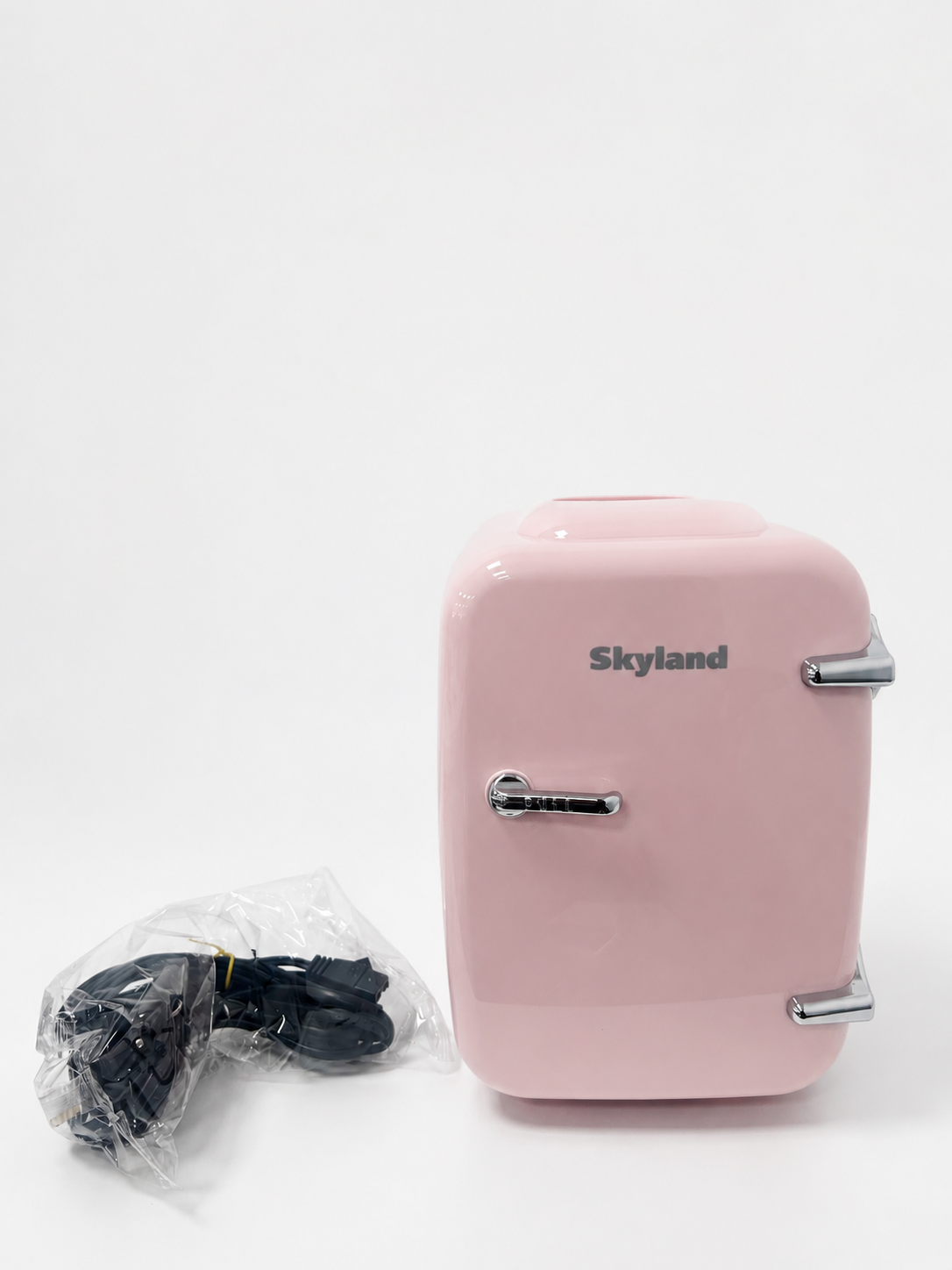 TreeJar Skyland Mini Fridge 4L / 6 Can – Portable Cooler & Warmer for Skincare, Cosmetics, Food & Drinks – Quiet, Energy Efficient Personal Beauty Fridge for Home, Office, Car & Travel (Pink) - view 13